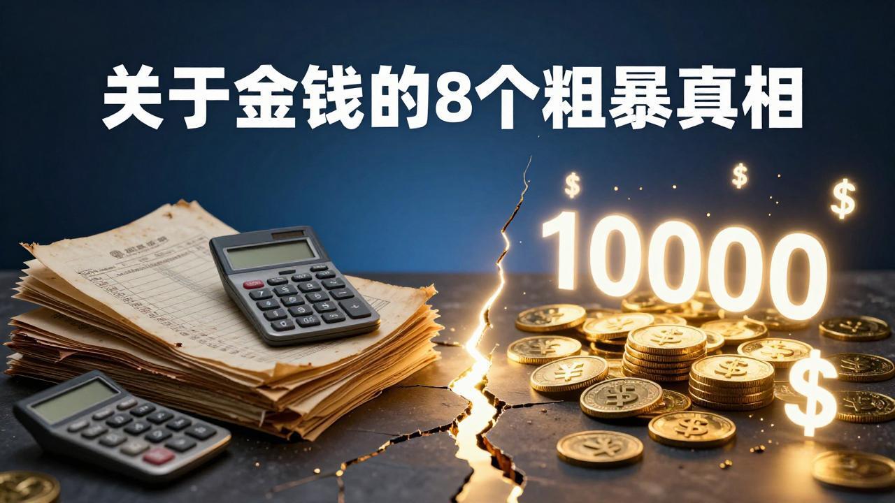 付费文章：关于金钱的 8 个粗暴真相，彻底重塑你的赚钱思维与财富认知-源创文化-轻创终点站